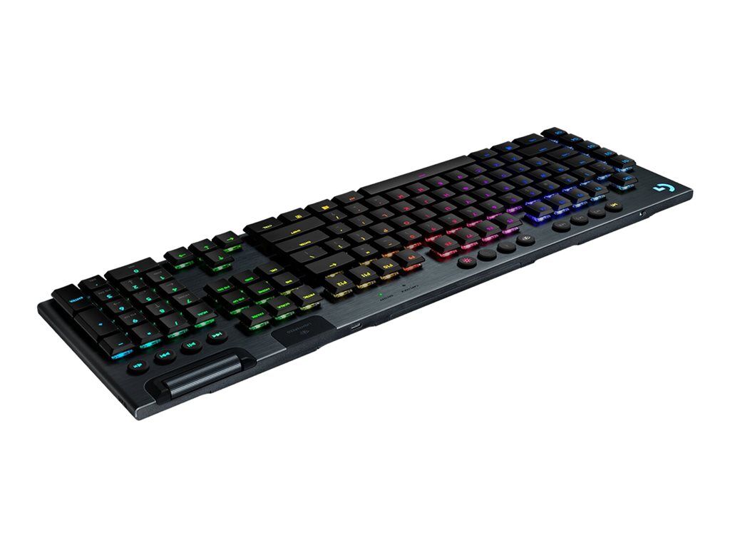 Clavier Gaming Sans Fil Logitech G915 Lightspeed Mécanique RGB - Layout QWERTZ Allemand, Occasion Très Bon état